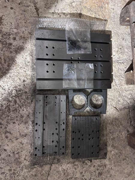Чугунная станина для чпу 300х400